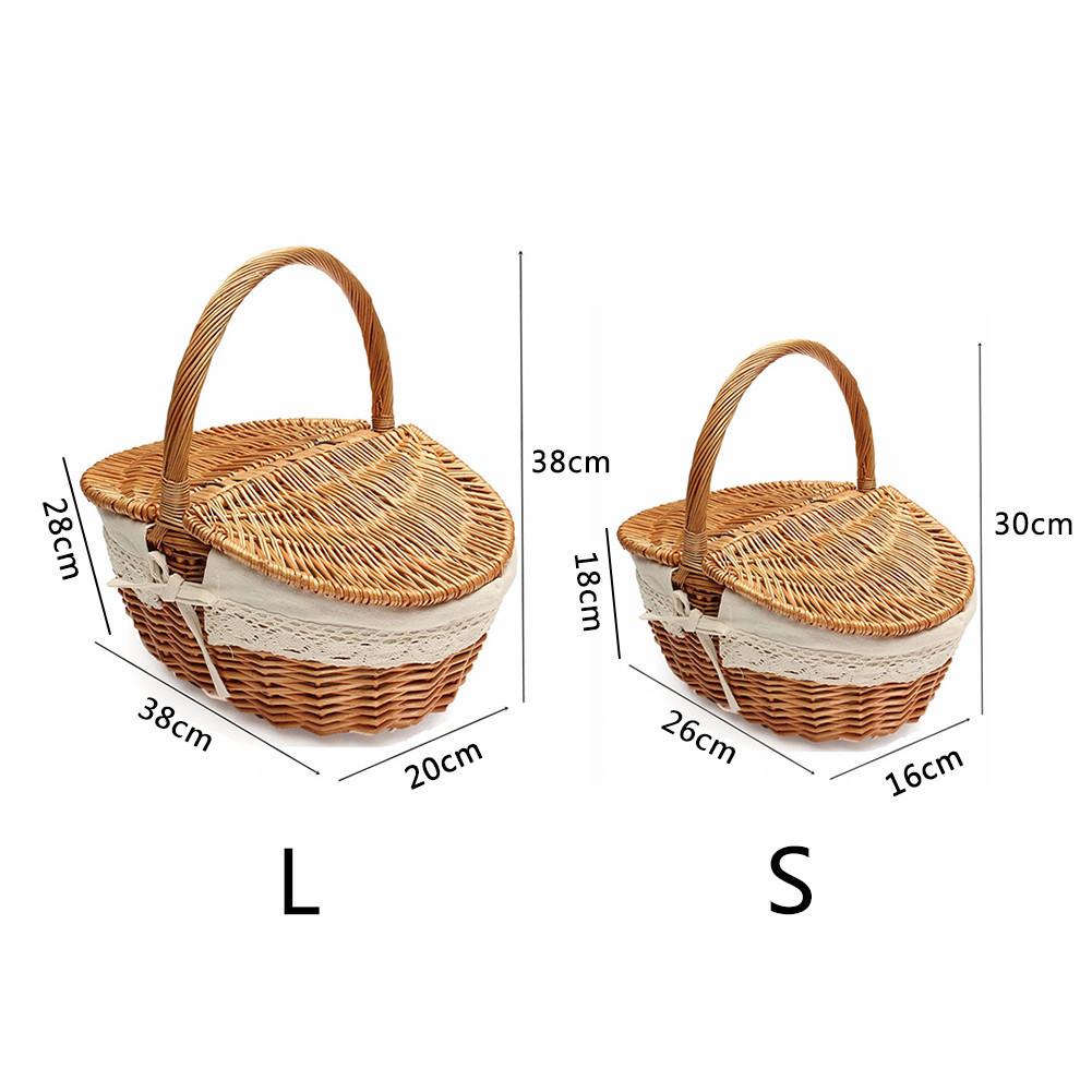 Wicker Family Picnic Baskets Wicker Family Picnic Baskets
