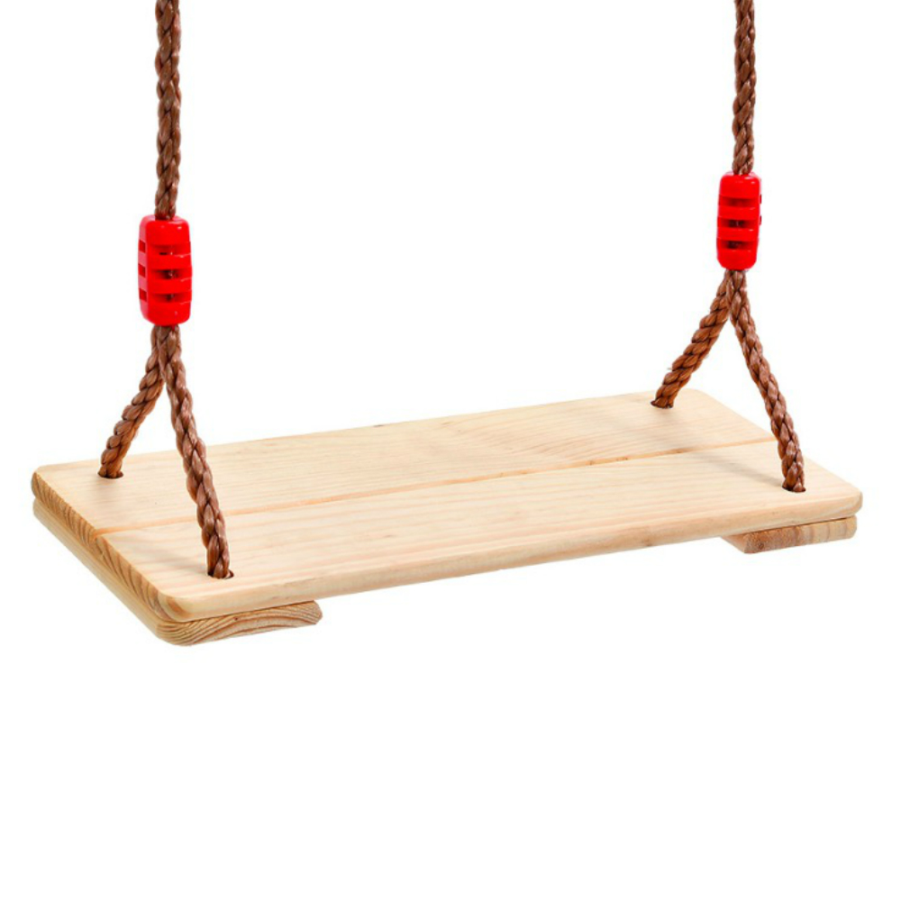 Outdoor Wooden Swing Set with Rope Outdoor Wooden Swing Set with Rope