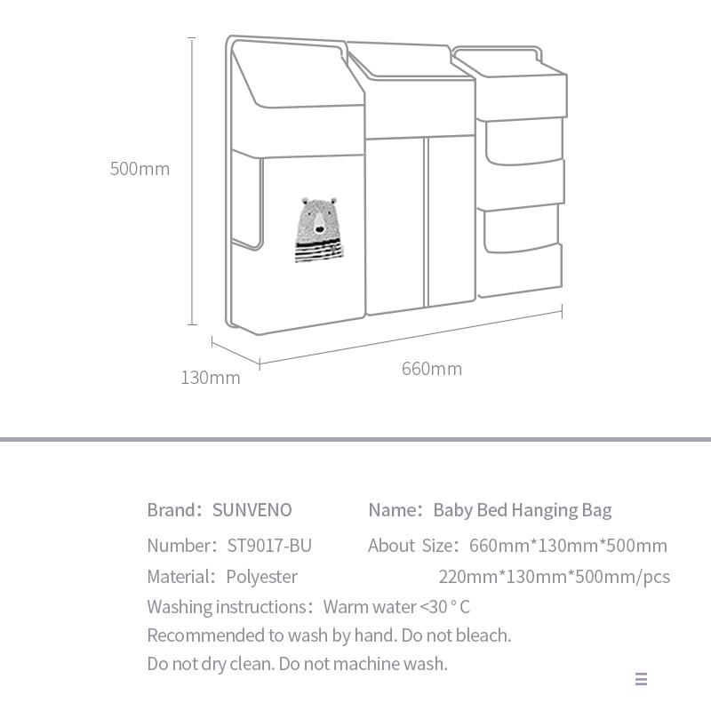 Portable Hanging Baby Crib Organizer Portable Hanging Baby Crib Organizer