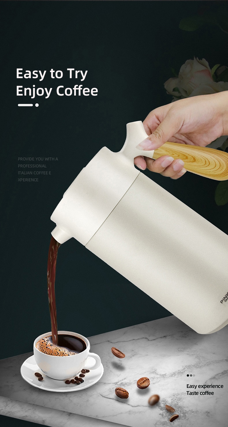 304 Stainless Steel Vacuum Coffee Pot