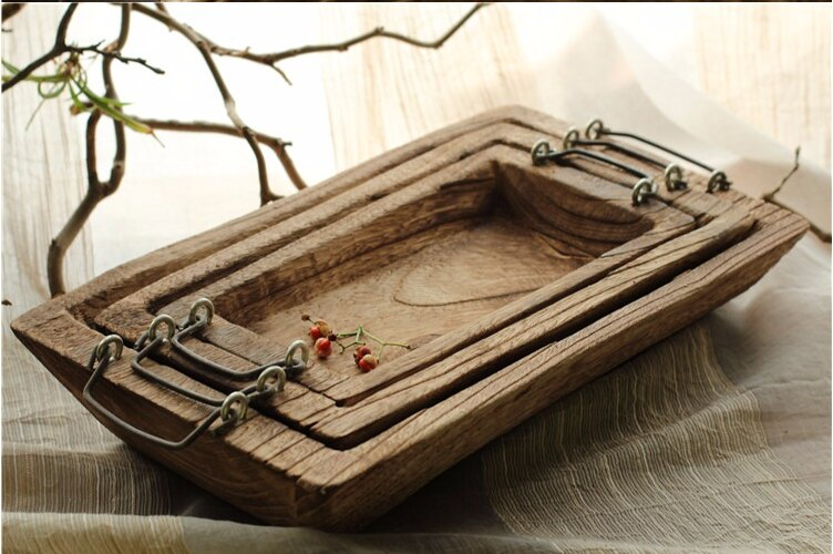 Rectangle Solid Wooden Trays Rectangle Solid Wooden Trays