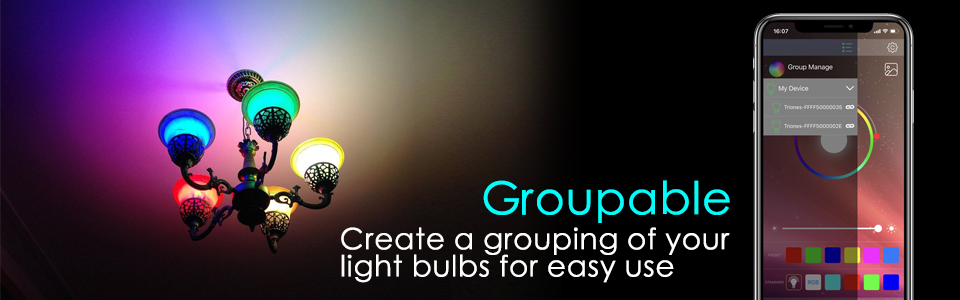 Wireless Smart RGB Light Bulb