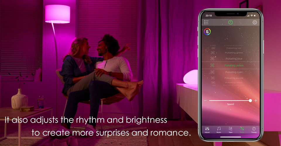 Wireless Smart RGB Light Bulb