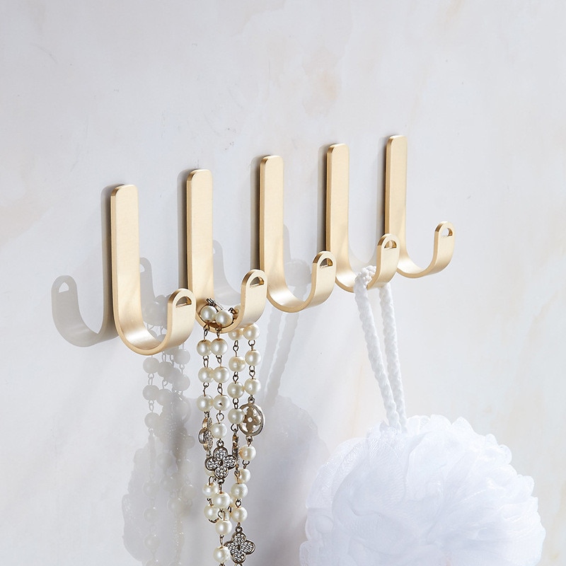 Wall Mounted Hooks for Bathroom