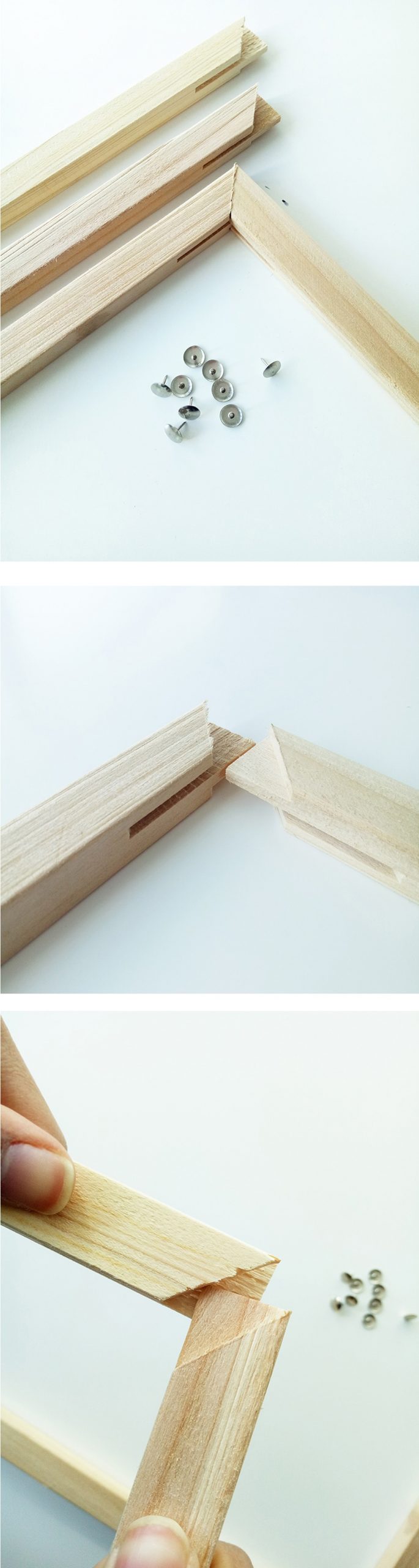 DIY Wooden Frame for Canvas Paintings DIY Wooden Frame for Canvas Paintings