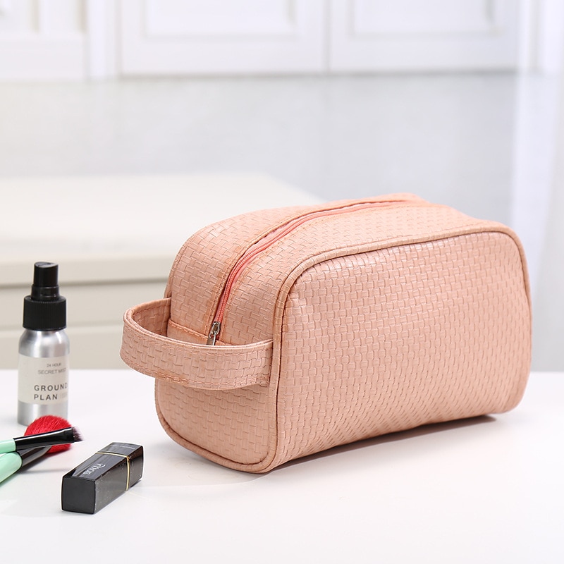 PU Leather Waterproof Toiletry Bag